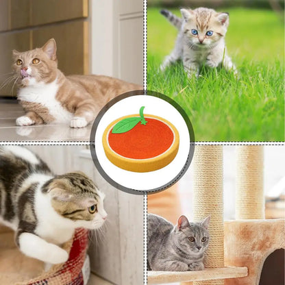 Corrugated Cat Scratcher Bed - Round Oval Claw Grinding Toy for Cats | Wear-Resistant Cat Nest Accessories